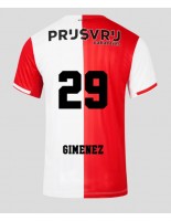 Feyenoord Santiago Gimenez #29 Kotipaita 2023-24 Lyhythihainen